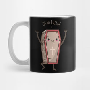 Dead Inside Sarcastic Joke Mug